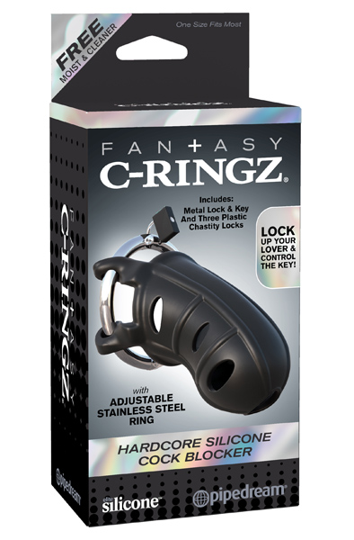 Alternativ bild 1 för Hardcore Silicone Cock Blocker