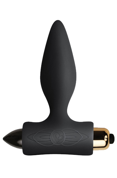 Rocks Off Petite Sensations Plug Black Analplugg med vibrator |  | Intimast