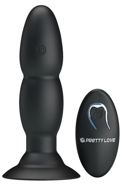Pretty Love Anal Plug 4 Vibration and Rotation Analplugg med vibrator | | Intimast