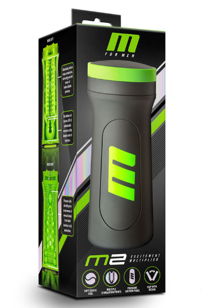 M For Men M2 Superior Stroker Black Stroker | | Intimast