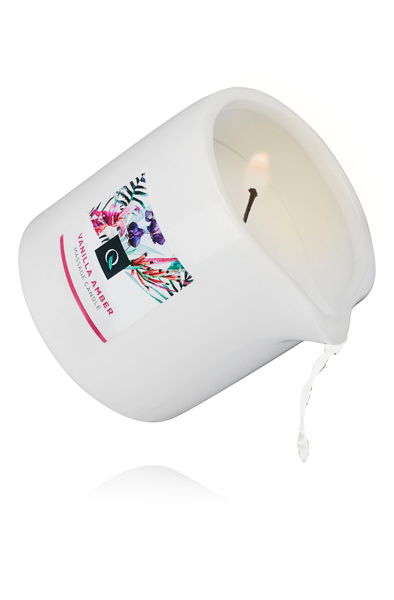 Exotiq Massage Candle Vanilla Amber 200g Massageljus | | Intimast