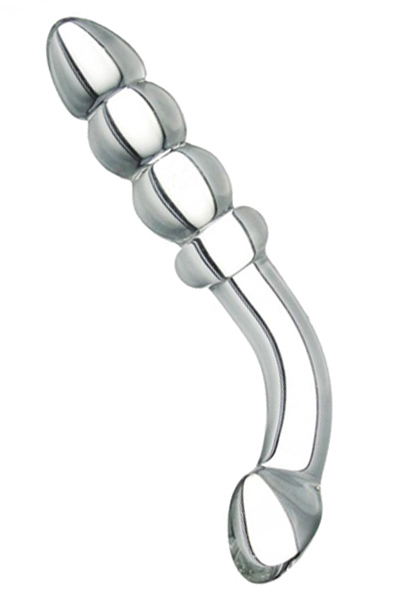 Alternativ bild 1 för Prisms Erotic Glass Hamsa Glass G-spot Dildo