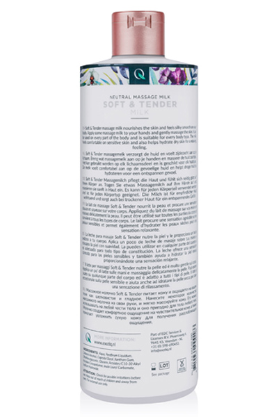 Alternativ bild 1 för Exotiq Soft & Tender Neutral Massage Milk 500 ml