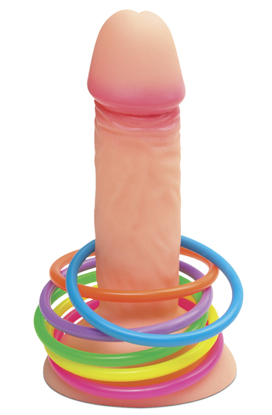 Pipedream Bachelorette Party Favors Pecker Ring Toss Kasta ring | | Intimast