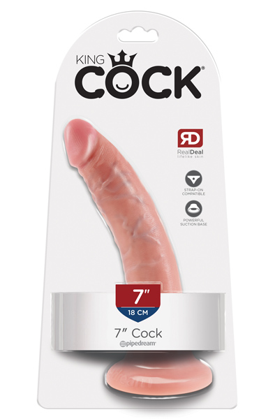 Alternativ bild 1 för King Cock 18cm - Flesh