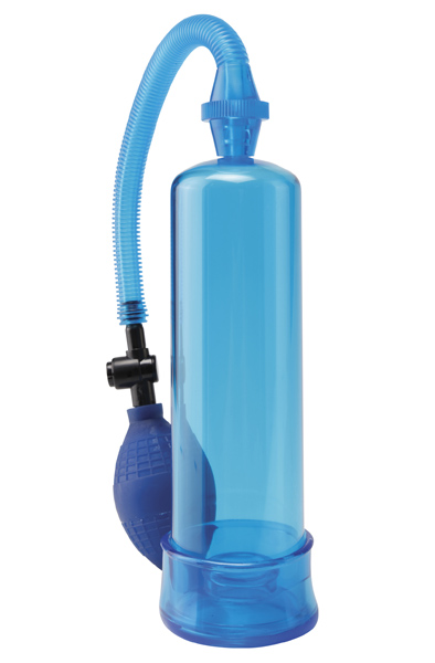 Pipedream Pump Worx Beginners Power Pump Blue Penispump |  | Intimast