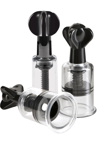 Pipedream Fetish Fantasy Super Sucker Trio Nipple & Clit Suckers |  | Intimast