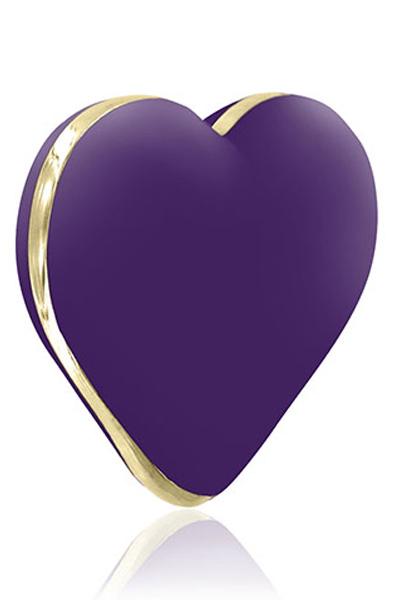 RIANNE S Heart Vibe Vibrator Deep Purple Klitorisvibrator | | Intimast