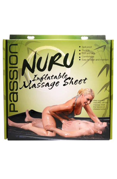 Passion Lubricants Nuru Inflatable Vinyl Massage Sheet Nuru lakan |  | Intimast