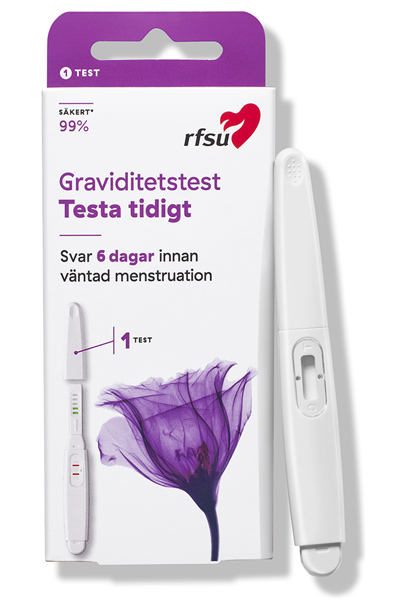 RFSU Graviditetstest Testa Tidigt 1st Graviditetstest tidig 1pack |  | Intimast
