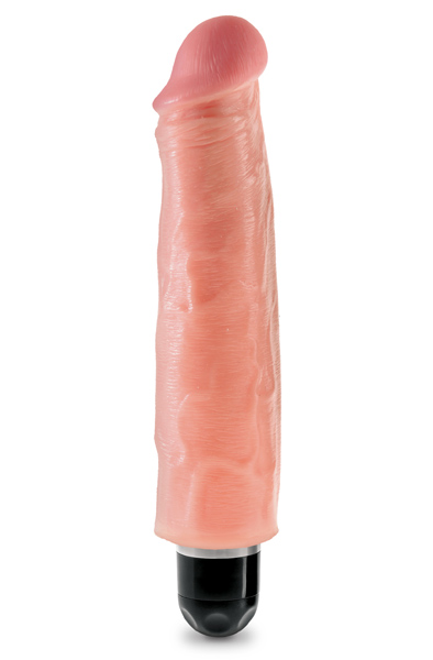 Pipedream King Cock Vibrating Stiffy 21,5 cm Dildo med vibrator | | Intimast