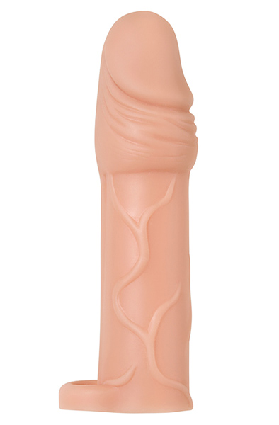 Adam And Eve True Feel Extension Flesh 16cm Penisförlängare/Sleeve |  | Intimast