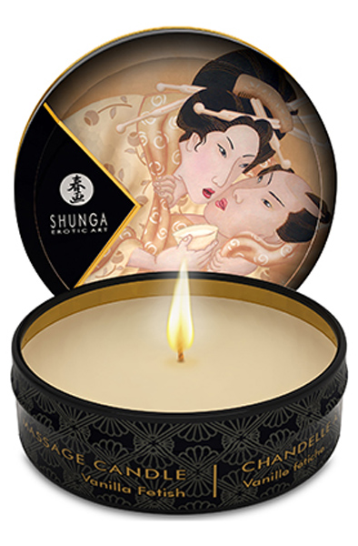 Shunga Erotic Art Massage Candle Vanilla Fetish 30ml Massageljus | | Intimast