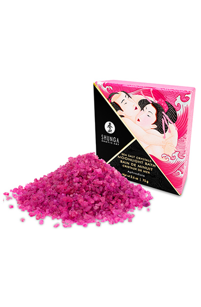 Shunga Erotic Art Moonlight Bath Sea Salt Aphrodisia 75g Badsalt | | Intimast