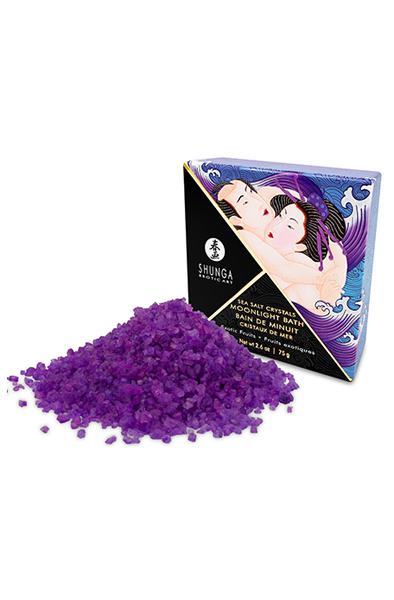 Shunga Erotic Art Moonlight Bath Sea Salt Exotic Fruits 75g Badsalt | | Intimast