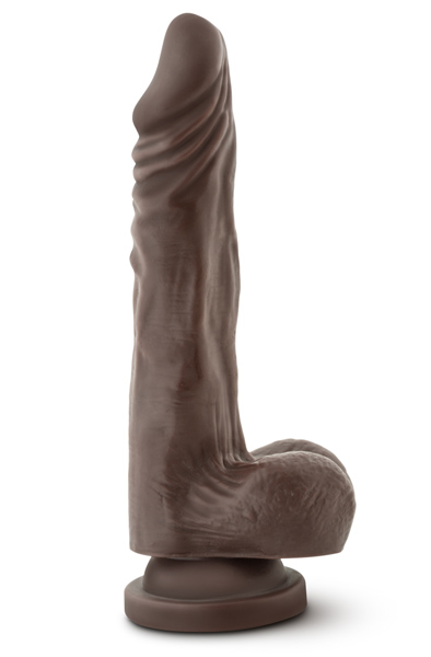 Dr. Skin Realistic Cock Chocolate 21,5cm Dildo | | Intimast