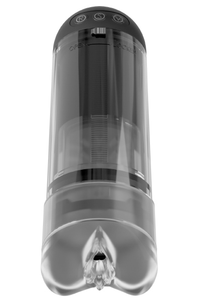 Pipedream Extendable Vibrating Pump Masturbator med vibration | | Intimast