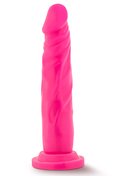 Neo Dual Density Cock Neon Pink 19cm Dildo | | Intimast