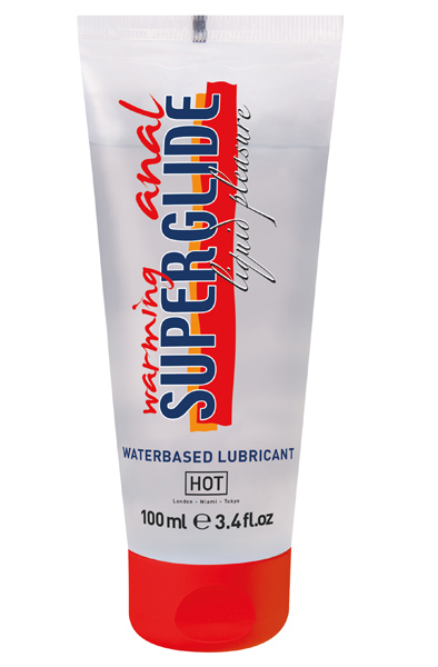 HOT Anal Superglide Warming 100ml Analglidmedel | | Intimast