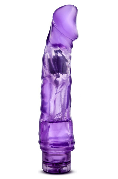 B Yours Vibe Purple 21,5cm Dildo med vibrator | | Intimast
