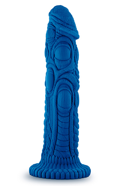 The Realm Draken Lock On Dildo Blue Dragon dildo