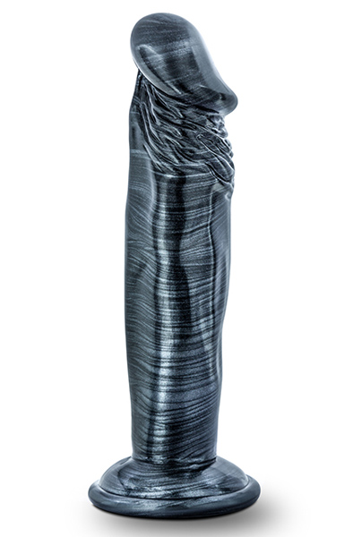 Jet Ebony Dildo Carbon Metallic Black 16,5cm Dildo | | Intimast