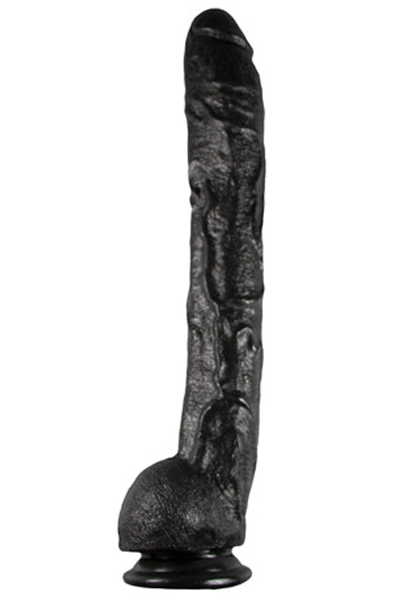 Doc Johnson Dick Rambone Black 42 cm XL dildo |  | Intimast