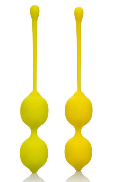 Cal Exotics Kegel Training Set Lemon Knipkulor / Geishakulor |  | Intimast