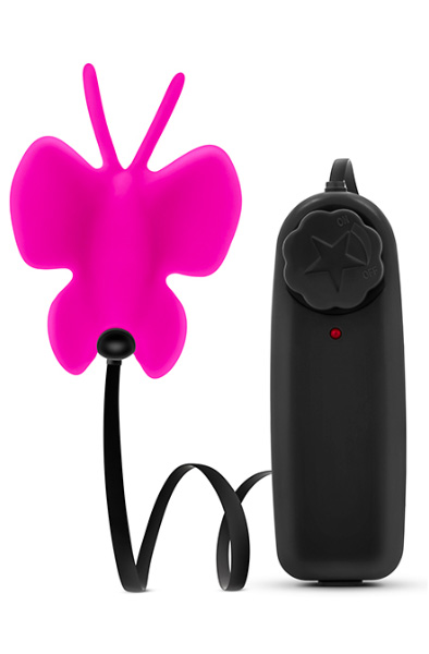 Luxe Butterfly Teaser Fuchsia Fjärils vibrator | | Intimast