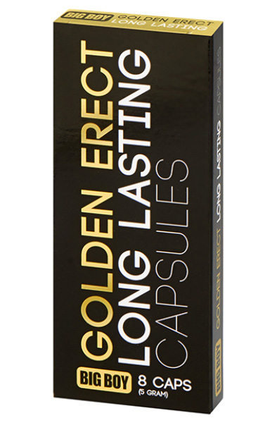 Big Boy Golden Erect 8caps Potens piller | | Intimast
