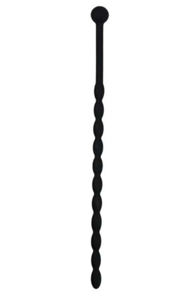 Sinner Gear Ribbed Silicone Dilator Black Dilator |  | Intimast