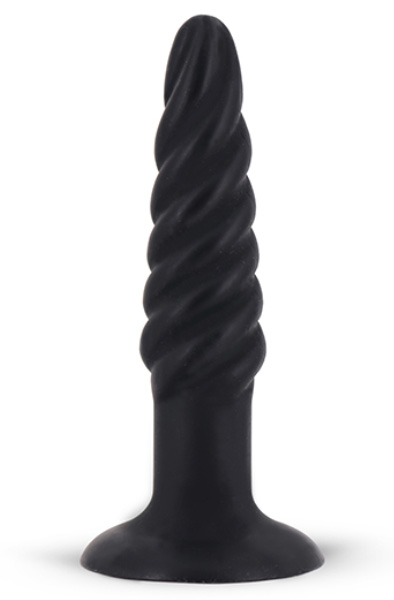 Dream Toys Menzstuff Spiral Plug Black Analplugg | | Intimast