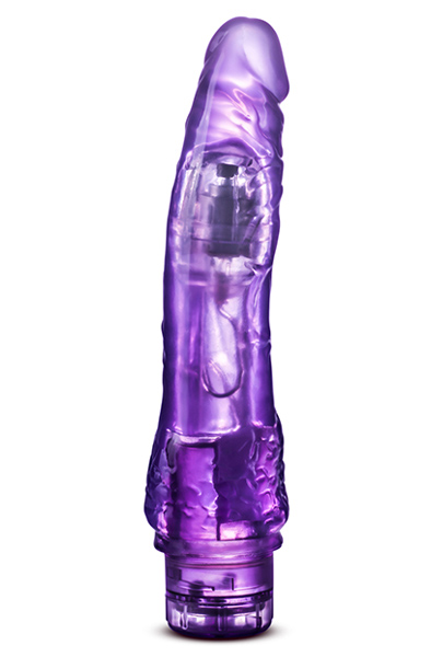 B Yours Vibe 7 Purple 21,5cm Dildo med vibrator | | Intimast