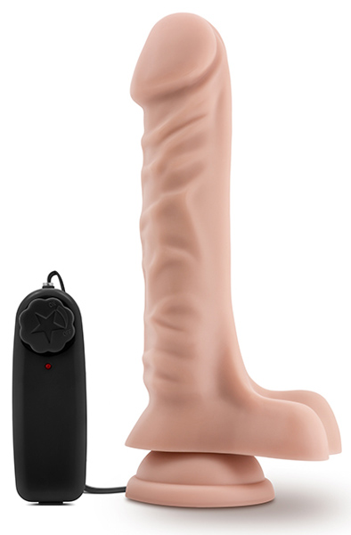 Dr. James Vibrating Cock with Suction Cup 23cm Dildo med vibrator | | Intimast