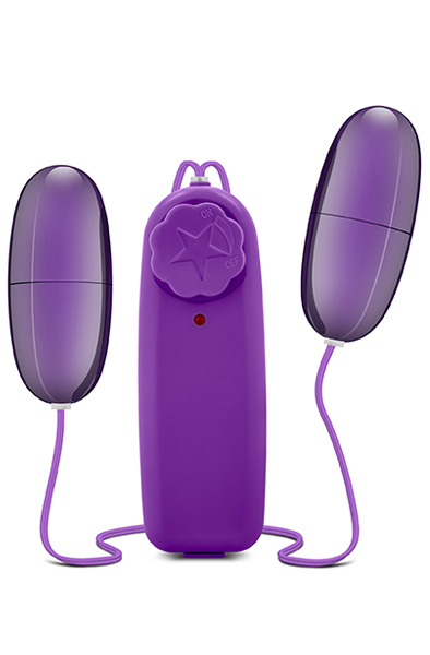 B Yours Double Pop Eggs Plum Vibrerande ägg | | Intimast