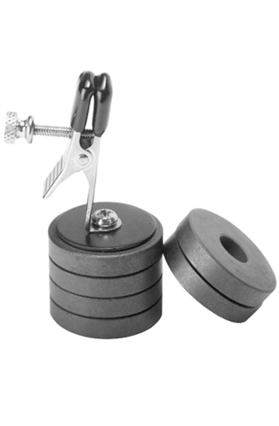 Master Series Onus Nipple Clip With Magnet Weights Bröstklämma med vikt | | Intimast