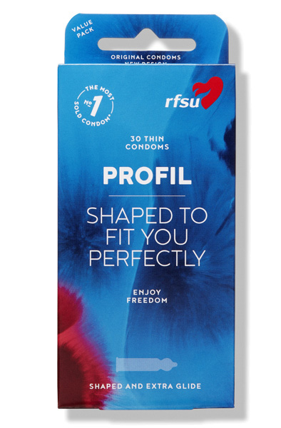 RFSU Profil Kondomer 60st - Storpack Storpack kondomer
