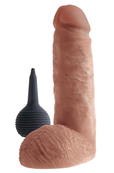 Pipedream King Cock Squirting Cock With Balls 20 cm Sprutande dildo | | Intimast