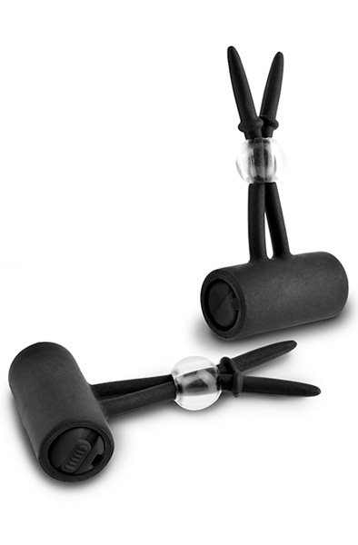 Pipedream Vibrating Silicone Nipple Lassos Vibrerande bröstklämmor