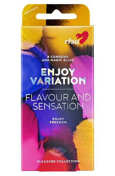 RFSU Enjoy Variation 8-pack Mixade kondomer |  | Intimast