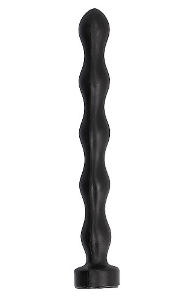 All Black Anal Plug Ball 32 cm Analdildo |  | Intimast