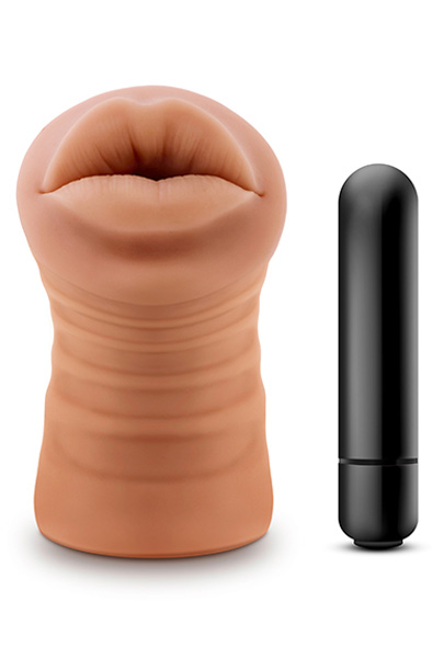 M For Men Isabella Mocha Masturbator med vibration | | Intimast