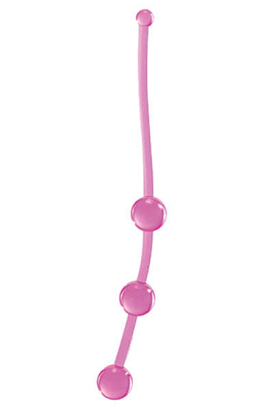 TOYZ4LOVERS Jelly Anal Beads Pink Analkulor |  | Intimast