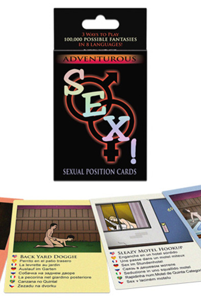 Kheper Games Adventurous Sex! Card Game Sexspel | | Intimast