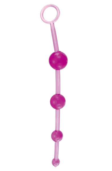TOYZ4LOVERS Soft Jelly With 4 Beads Analkulor |  | Intimast