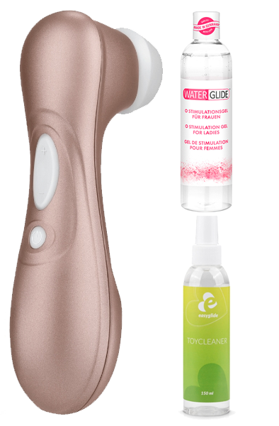 Satisfyer Pro 2 NG + Rengöring + Orgasm gel Paketerbjudande |  | Intimast