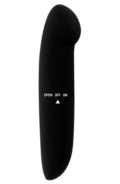 Glossy Phil Vibrator Black G-punktsvibrator