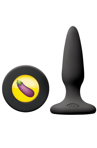 NS Novelties Mojis DCK Mini Black Analplugg |  | Intimast