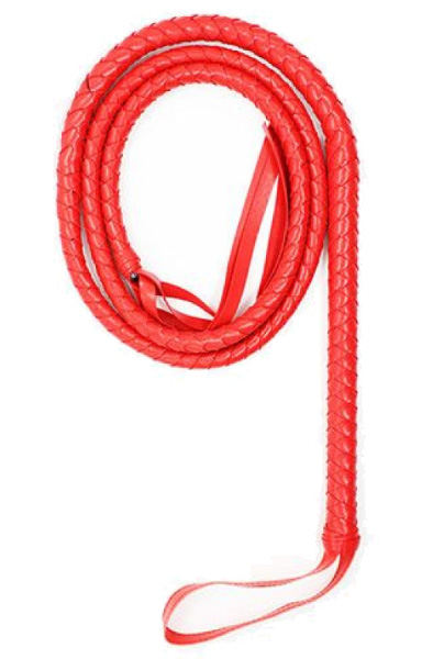 Frusta Indy Flog Whip Red BDSM Piska |  | Intimast
