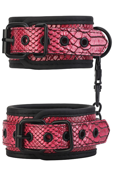 Dream Toys Blaze Hand Cuffs Red Röda handbojor | | Intimast